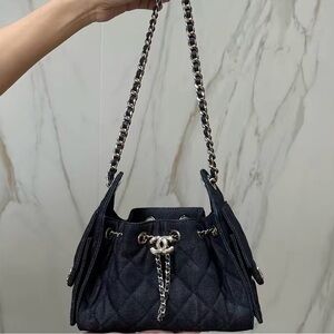 CHANEL 25 MINI DENIM